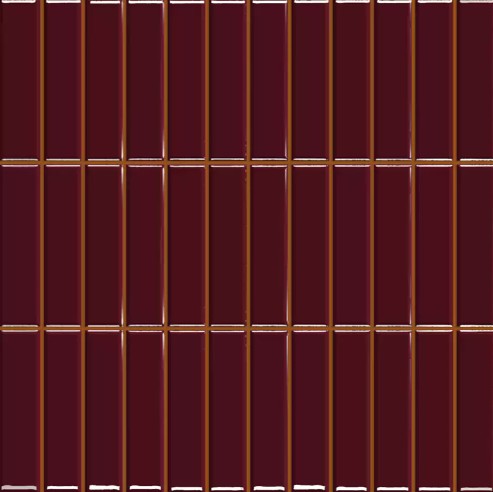 ATHENA 30X30 TRIKED DARK MAROON